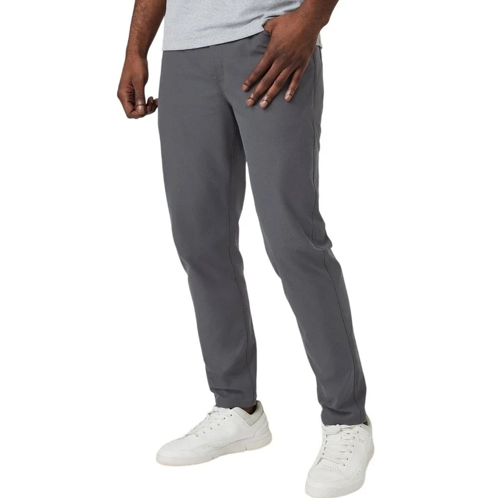 Vuori Men's Meta Pants Athletic Slim Fit 5 Pocket Performance Gray V430 Size 30